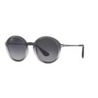 Ray-ban Rb4222 50mm Youngster Round Gradient Sunglasses, Adult Unisex, Dark Grey