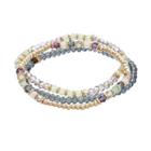 Lc Lauren Conrad Beaded Stretch Bracelet Set, Women's, Multicolor