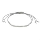 Lc Lauren Conrad Gray Adjustable Friendship Bracelet, Women's, Grey