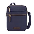 Travelon Anti-theft Courier Small Slim Bag, Women's, Blue