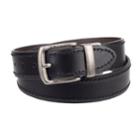 Men's Columbia Elevated Leather Reversible Casual Belt, Size: Small, Grey (charcoal)