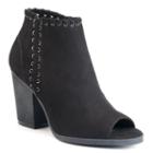 So&reg; Women's Whip-stitch Ankle Boots, Size: Medium (9), Black