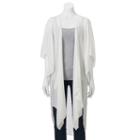 Sonoma Goods For Life&trade; Crinkle Bell Sleeve Kimono, Women's, White Oth