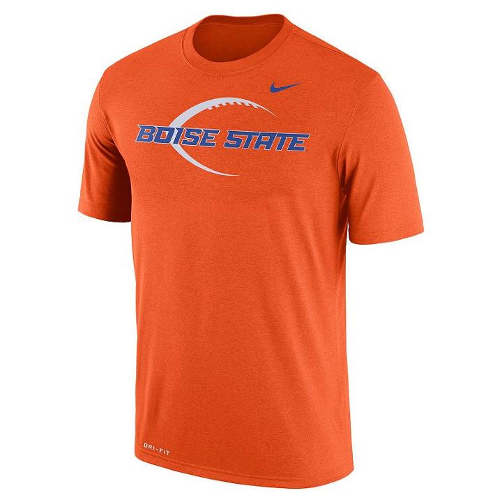 Men's Nike Boise State Broncos Legend Icon Dri-fit Tee, Size: Large, Orange
