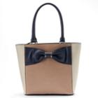 Apt. 9&reg; Brooklyn Bow Tote, Women's, Beige