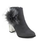 Olivia Miller Belmont Women's Ankle Boots, Size: 9, Light Grey
