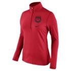 Women's Nike Georgia Bulldogs Tailgate Quarter-zip Top, Size: Small, Red