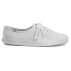 Keds Champion Women's Leather Oxford Shoes, Size: 7.5 Wide, White
