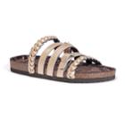Muk Luks Terri Women's Slide Sandals, Size: 6, Med Yellow