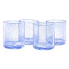 Artland Iris 4-pc. Double Old-fashioned Glass Set, Adult Unisex, Blue