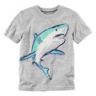 Boys 4-8 Carter's Shark Graphic Tee, Size: 8, Light Grey