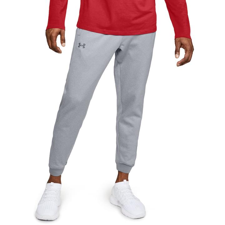 Men's Under Armour Armour Fleece Jogger Pants, Size: Large, Med Grey