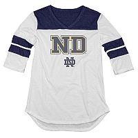 Women's Notre Dame Fighting Irish Fiery Tee, Size: Medium, White