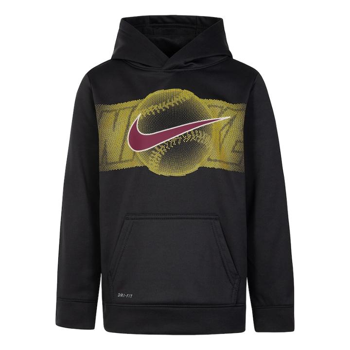 Boys 4-7 Nike Sports Ball Dri-fit Pullover Hoodie, Size: 4, Grey
