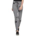 Juniors' So&reg; Elastic Waist Jogger Pants, Teens, Size: Large, Light Grey