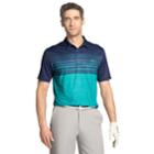 Men's Izod Swingflex Classic-fit Striped Performance Golf Polo, Size: Large, Green