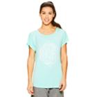 Women's Gaiam Intention Graphic-print Yoga Tee, Size: Small, Brt Green