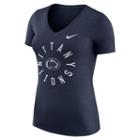 Women's Nike Penn State Nittany Lions Dri-fit Touch Tee, Size: Small, Blue (navy)