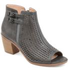 Journee Collection Harlem Women's Ankle Boots, Size: 10, Grey
