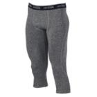 Men's Tek Gear&reg; Dry Tek Baselayer 3/4 Pants, Size: Medium, Grey