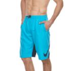 Big & Tall Nike Swim Swoosh Vortex Brushed Microfiber 11-inch Volley Shorts, Men's, Size: 3xl Tall, Brt Blue