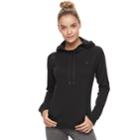 Women's Fila Sport&reg; Andare Fleece Drop Collar Pullover Top, Size: Xs, Black