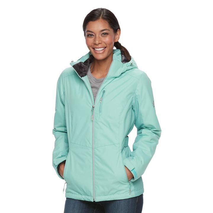 Women's Zeroxposur Aliyah Hooded Insulated Jacket, Size: Xl, Green Oth