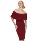 Juniors' Almost Famous Off-the-shoulder Shift Dress, Teens, Size: Small, Purple