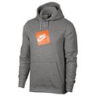 Men's Nike Shoebox Fleece Hoodie, Size: Xxl, Grey