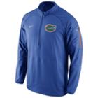Men's Nike Florida Gators Quarter-zip Hybrid Jacket, Size: Xxl, Blue