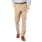 Men's Dockers&reg; Stretch Signature Khaki Athletic-fit Flat-front Pants, Size: 33x30, Dark Beige