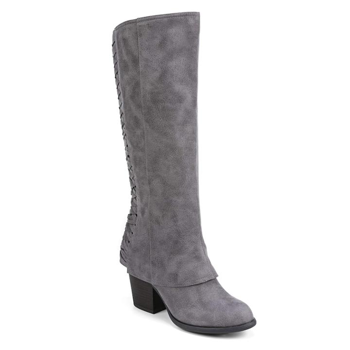 Fergalicious Tinley Women's Knee High Boots, Size: Medium (9.5), Blue