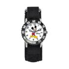 Disney's Mickey Mouse Kids' Time Teacher Watch, Kids Unisex, Black, Durable