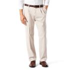 Big & Tall Dockers&reg; Stretch Easy Khaki D3 Classic-fit Pleated Pants, Men's, Size: 50x32, Lt Beige