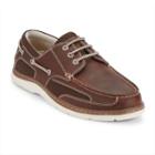 Dockers Lakeport Men's Boat Shoes, Size: 10 Wide, Med Brown