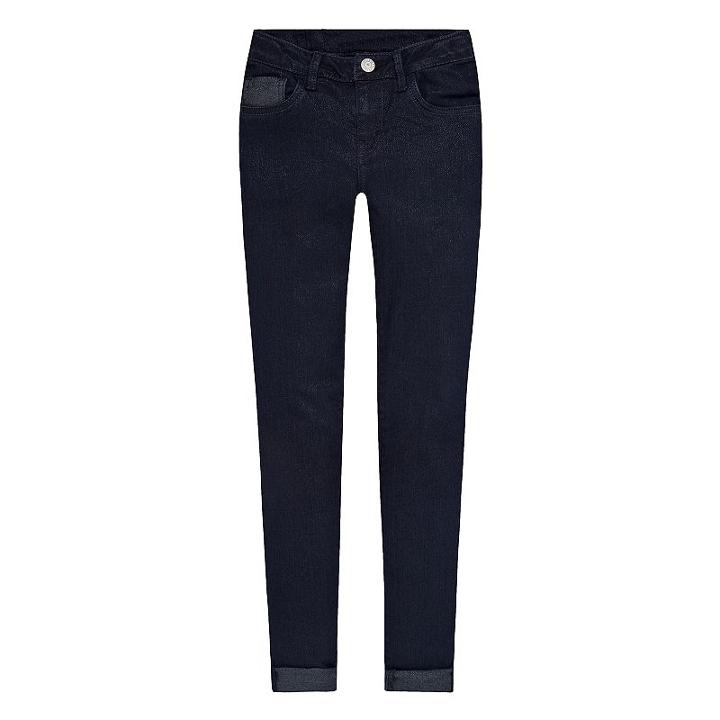 Girls 7-16 Levi's 710 Super Skinny Fit Embellished Jeans, Size: 16, Dark Blue
