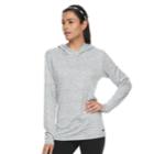 Women's Nike Victory Training Heathered Hoodie, Size: Xl, Grey (charcoal)