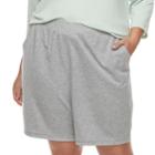 Plus Size Sonoma Goods For Life&trade; Bermuda Pajama Shorts, Women's, Size: 1xl, Med Grey