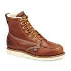 Thorogood American Heritage Men's Leather Steel-toe Work Boots, Size: 10 W 2e, Brown