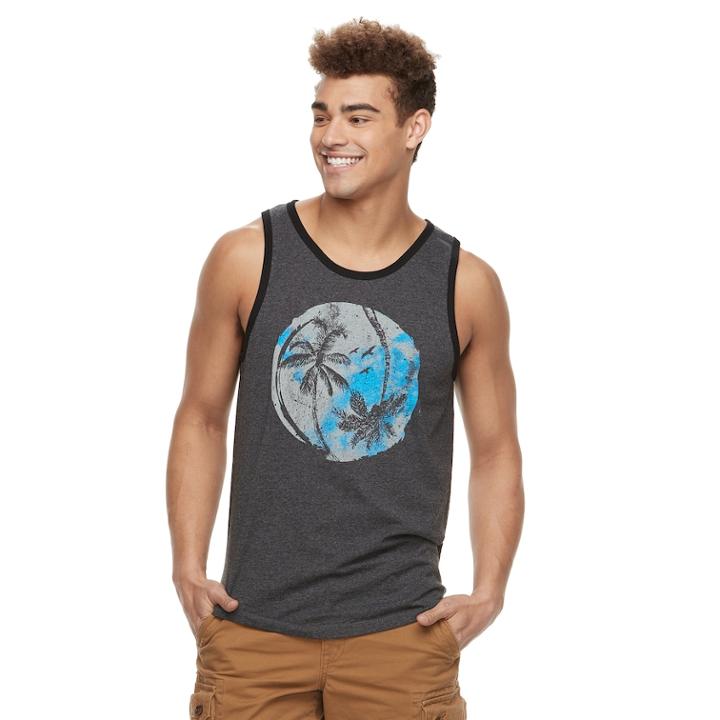 Men's Urban Pipeline&reg; Graphic Tank, Size: Small, Dark Grey