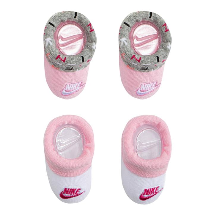 Baby Nike 2-pack Booties, Infant Unisex, Pink