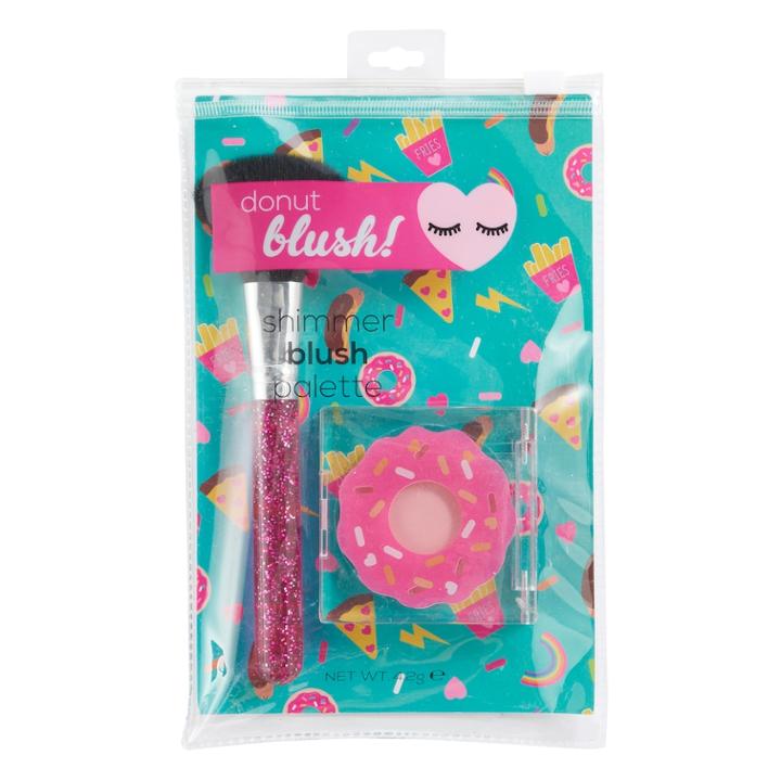 Girls 4-16 Donut Blush & Brush Set, Multicolor