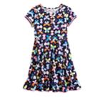 Girls 4-10 Jumping Beans&reg; Print Skater Dress, Size: 6x, Blue (navy)