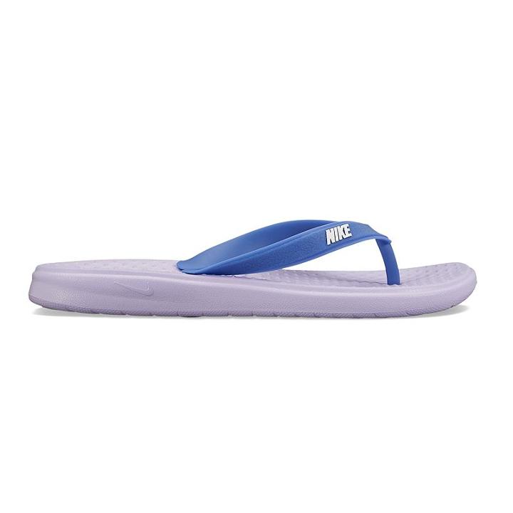 Nike Solay Girls' Flip-flops, Girl's, Size: 2, Purple