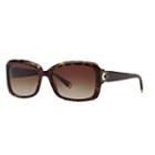 Dkny Dy4073 55mm Glamour Square Gradient Sunglasses, Women's, Med Brown