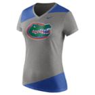 Women's Nike Florida Gators Champ Drive Tee, Size: Small, Dark Grey
