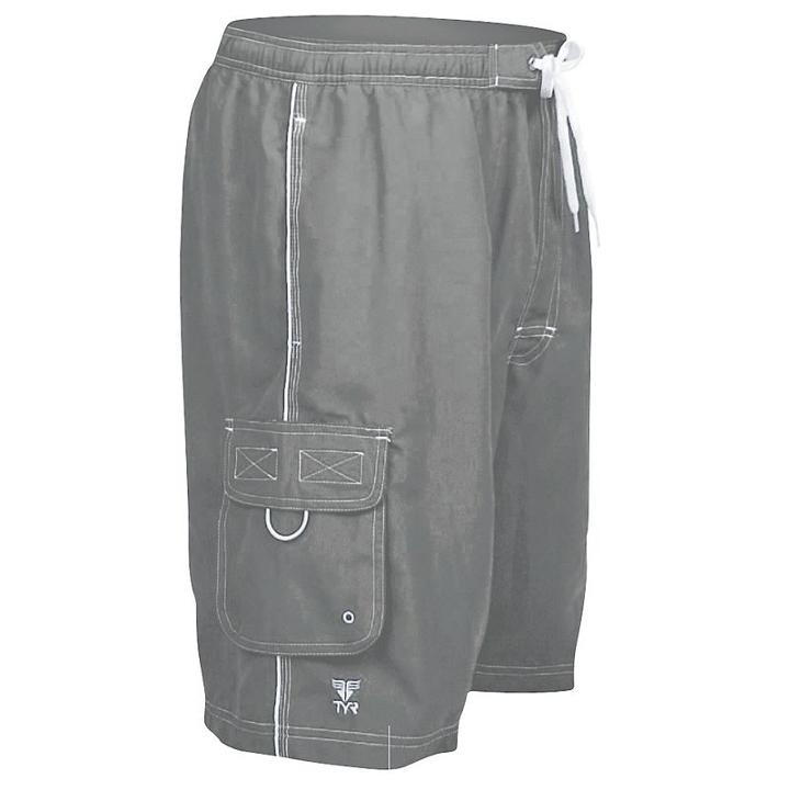 Men's Tyr Challenger Swim Trunks, Size: Small, White Oth