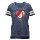 Juniors' New England Patriots Every Sunday Tee, Women's, Size: Large, Blue (navy)