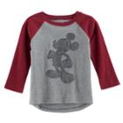 Disney's Mickey Mouse Baby Boy Raglan Tee By Jumping Beans&reg;, Size: 18 Months, Med Grey