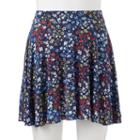 Juniors' So&reg; Skater Skirt, Girl's, Size: Small, Blue